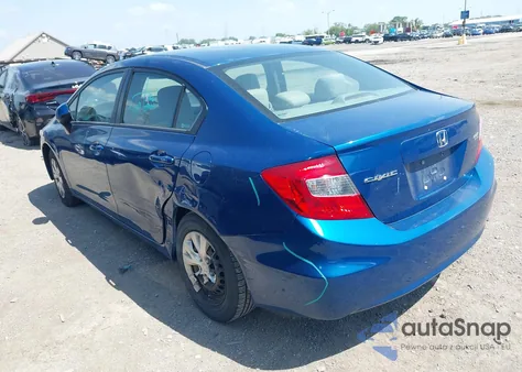 2012 Honda Civic Lx from USA, damaged, VIN 19XFB2F52CE064264